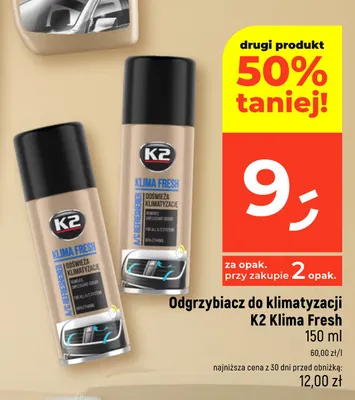 Odgrzybiacz do klimatyzacji K2 Klima Fresh promocja w Dealz