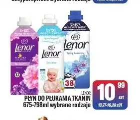 Płyn do płukania tkanin Lenor promocja w Tomi Markt