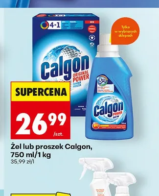 Proszek do pralek Calgon Original Power promocja w Biedronka