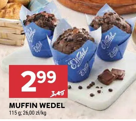 Muffin Wedel promocja w Stokrotka