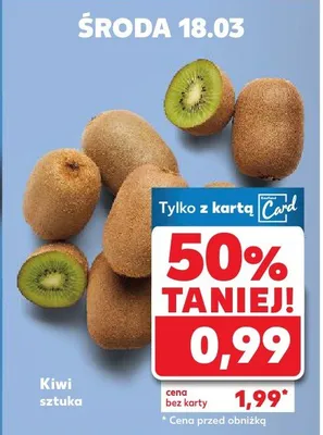 Kiwi sztuka promocja w Kaufland