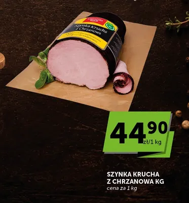 Szynka krucha z Chrzanowa Manufaktura Wędlin promocja w Groszek