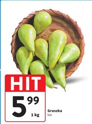 Gruszka luz promocja w Intermarche