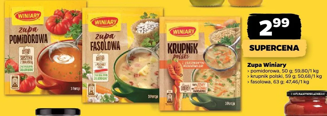 Zupa fasolowa promocja w Netto