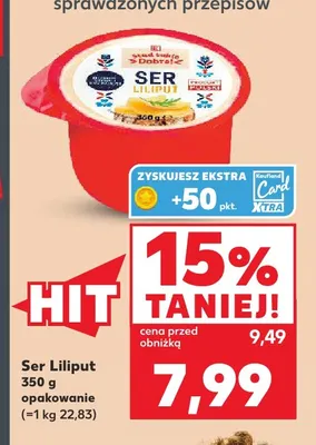 Ser Liliput Stąd takie Dobre! promocja w Kaufland