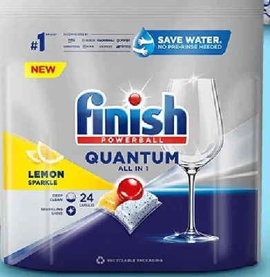 Tabletki do zmywarek Quantum Lemon Sparkle promocja w Aldi