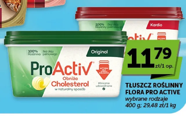 Tłuszcz roślinny Flora ProActiv Original promocja w ABC
