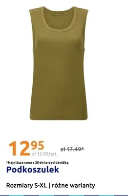Podkoszulek promocja w Action