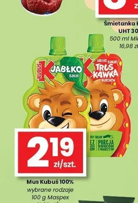 Mus Kubuś 100% promocja w emma MARKET