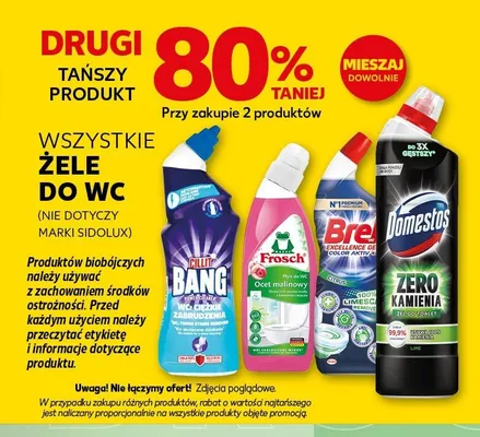 Żele do WC promocja w Kaufland