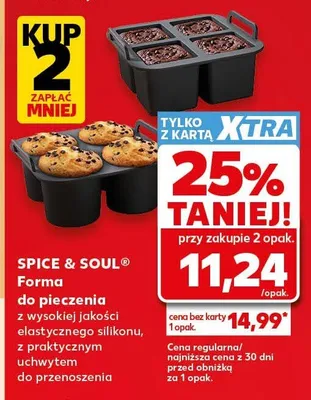 Forma do pieczenia silikonowa Spice & Soul promocja w Kaufland