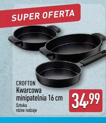Kwarcowa minipatelnia CROFTON 16cm promocja w Aldi