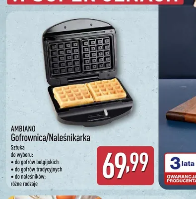 Naleśnikarka do naleśników Ambiano promocja w Aldi