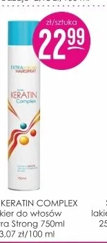 Lakier do włosów Cece Keratin Complex Extra Strong promocja w Drogerie Jasmin