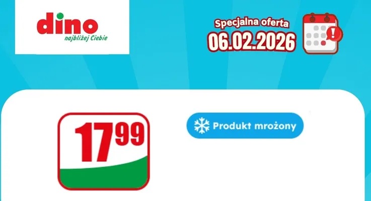 Specjalna oferta na 06.02.2026 - promocje spoza gazetki, strona 4 promocja w Dino