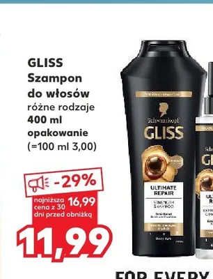 Szampon do włosów Gliss promocja w Kaufland