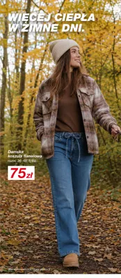 Damska koszula flanelowa promocja w KiK