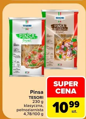 Pinsa Tesori Gourmet klasyczna promocja w Carrefour Market