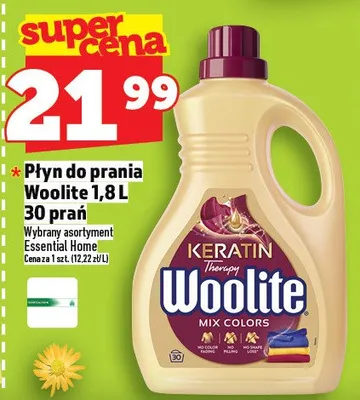 Płyn do prania Woolite promocja w TOPAZ