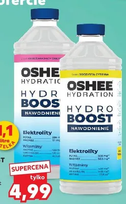Napój izotoniczny OSHEE HYDRO BOOST grejpfrut promocja w Kaufland
