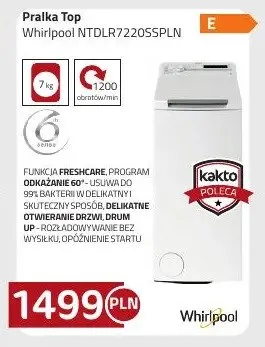 Pralka Top NTDLR72205SPLN promocja w kakto.pl