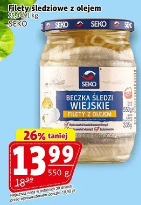 Filety śledziowe z olejem promocja w Prim Market