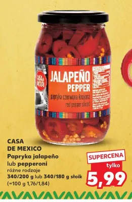 Papryka jalapeño Casa de Mexico promocja w Kaufland