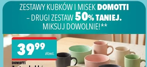 Zestaw kubków Domotti 4szt. promocja w Biedronka Home