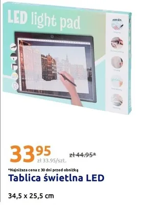 Tablica świetlna LED 34,5x25,5cm promocja w Action