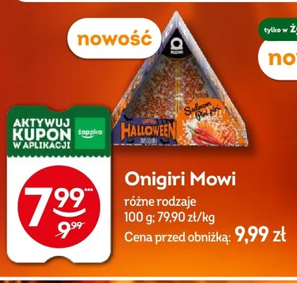Onigiri Mowi promocja w Żabka