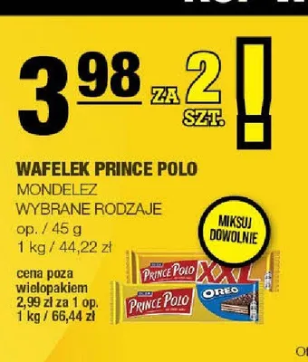 Wafelek Prince Polo Classic promocja w SPAR