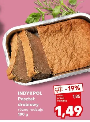 Pasztet drobiowy Indykpol promocja w Kaufland