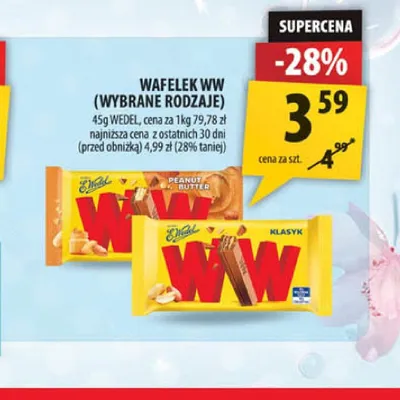 Wafelek WW Klasyk E.Wedel promocja w Arhelan