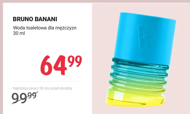 Woda toaletowa dla mężczyzn promocja w Rossmann