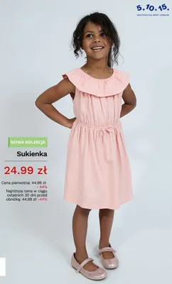 Sukienka dziewczęca 5,10,15. promocja w 5.10.15