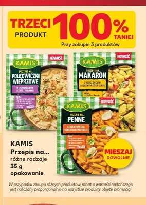 Przyprawa Kamis Przepis na... Polędwiczki wieprzowe promocja w Kaufland