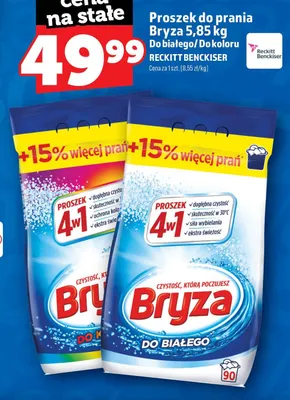 Proszek do prania Bryza 4w1 Do Koloru promocja w TOPAZ