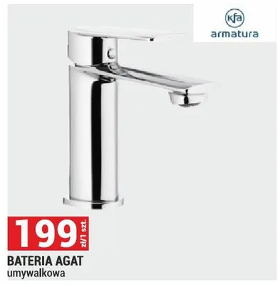 Bateria Agat umywalkowa promocja w Merkury Market