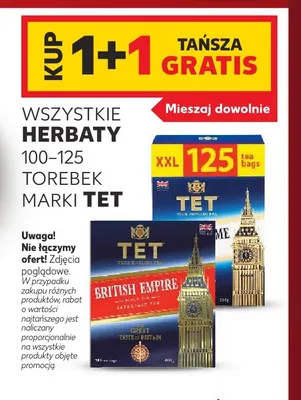Herbata British Empire TET promocja w Kaufland