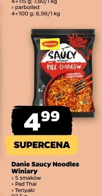 Danie Saucy Noodles Pad Thai Winiary promocja w Netto