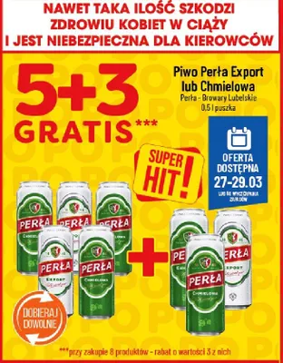 Piwo Perła Export promocja w POLOmarket