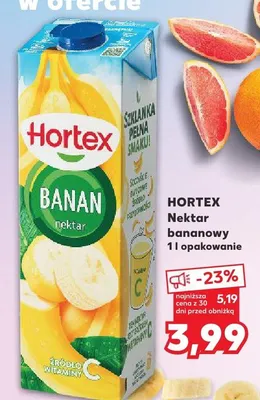 Nektar bananowy promocja w Kaufland