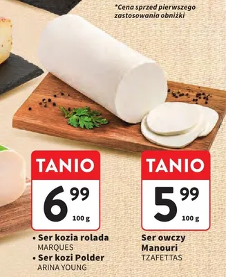 Ser owczy Manouri Tzafettas promocja w Intermarche