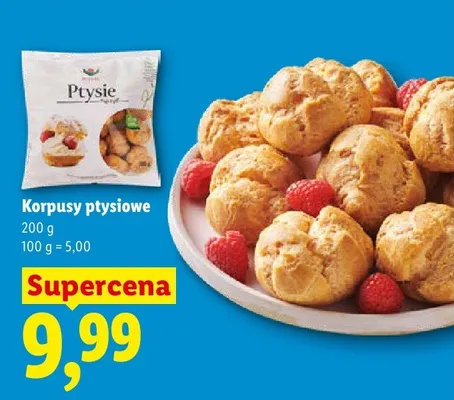 Korpusy ptysiowe Ptysie promocja w Lidl