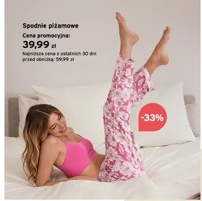 Spodnie piżamowe promocja w Tchibo