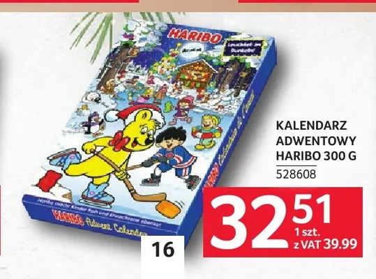 Kalendarz adwentowy Haribo promocja w Selgros
