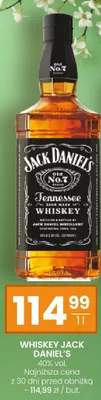 Whiskey Jack Daniel's promocja w Twój Market