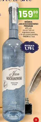 Wódka Jan Kochanowski Premium promocja w Twój Market