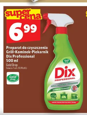 Preparat do czyszczenia Grill-Kominek-Piekarnik Dix Professional promocja w TOPAZ