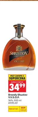 Brandy Shustov V.V.S.O.P. promocja w Biedronka